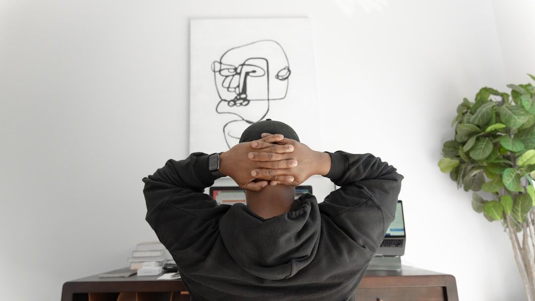 person reflecting on emotions